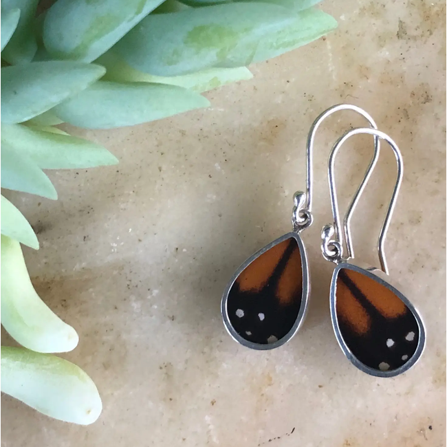 CLEARANCE Monarch Butterfly Earrings