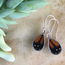 Peru CLEARANCE Monarch Butterfly Earrings