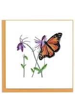 Vietnam Quilled Monarch Butterfly Card, Vietnam
