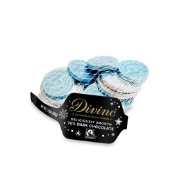 Ghana Divine 70% Dark Chocolate Coins 50g