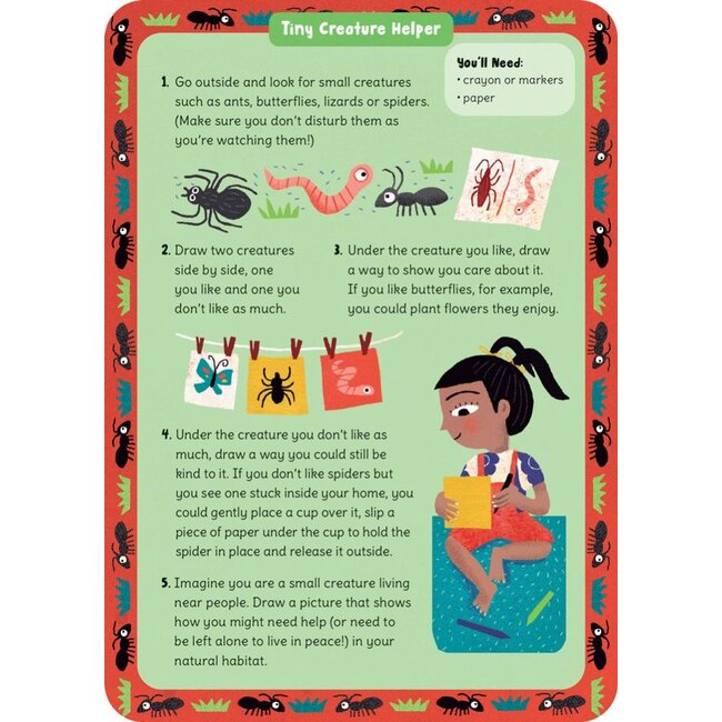 Kind Kids: 50 Activities for Compassion, Confidence & Community Card Deck