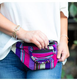 One of a Kind Rainbow Guipil Fanny Pack // Made in Guatemala – Hey