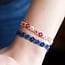 Guatemala Beaded Flower Bracelet