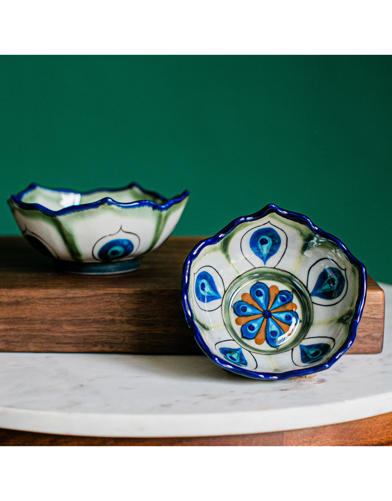 Guatemala CLEARANCE Lotus Bowl Verde, Guatemala