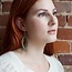 Earrings  - Leather Oval