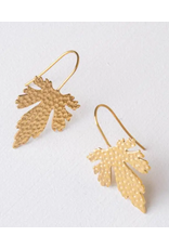 China New Leaf Maple Earrings, China