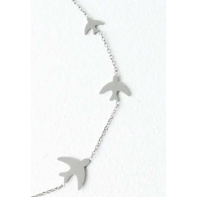 Sparrow Stainless Steel Necklace