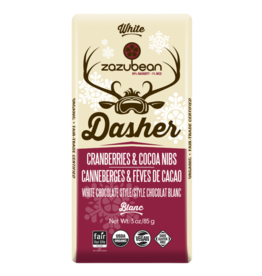 Zazubean Dasher - Cranberries And Cocoa Nibs, 85g