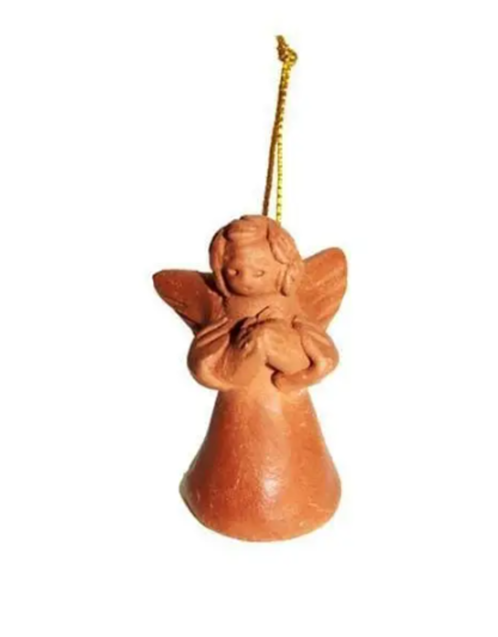 Guatemala Terracotta Angel Ornament, Guatemala