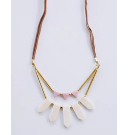 India Ishaana Necklace (White), India