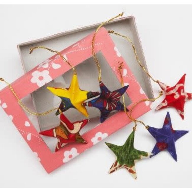 Sari Star Ornament Set