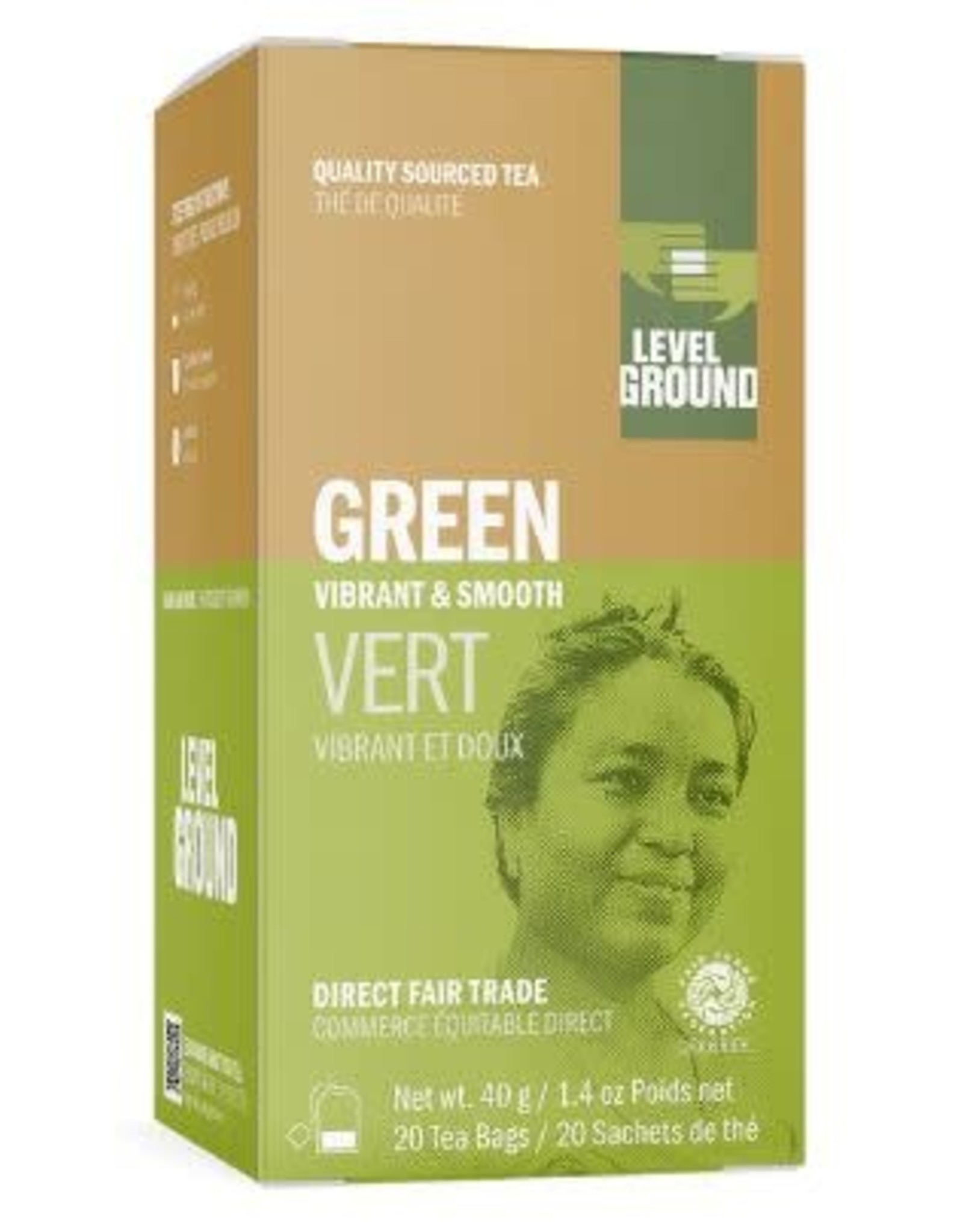 India Level Ground Bagged Green Tea