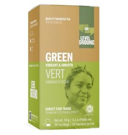 India Level Ground Bagged Green Tea 40g, India