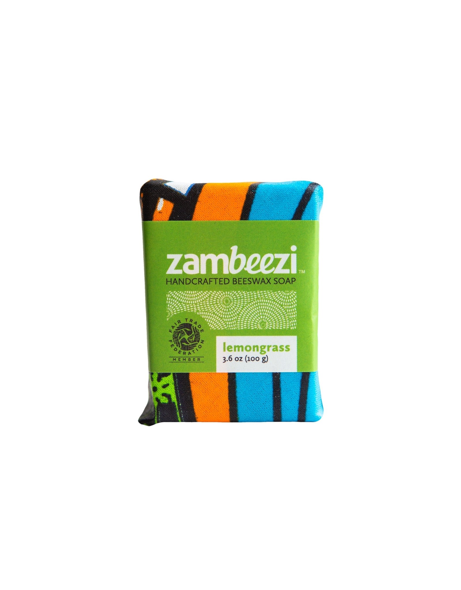 Zambia Handcrafted Beeswax Soap 100g, Zambia
