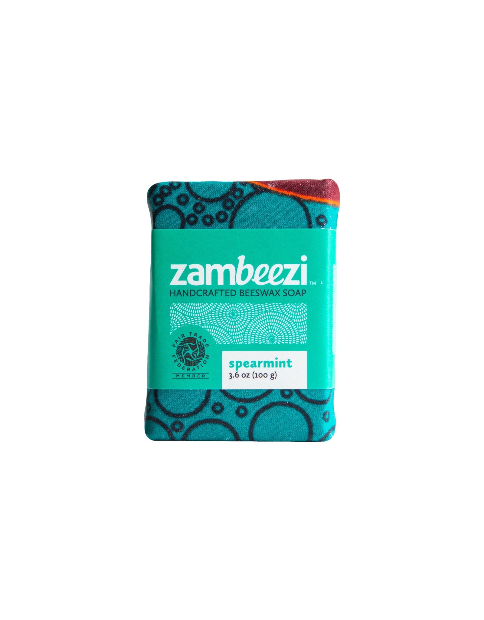 Zambia Beeswax Soap 100g, Zambia