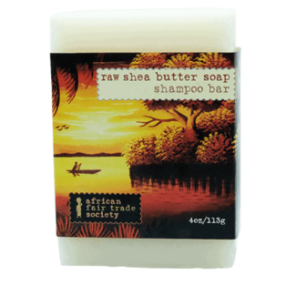 AFTS Shampoo Bar - Raw Shea Butter 4oz / 113g