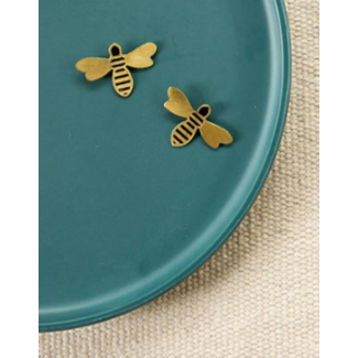 India Honey Bee Stud Earrings India Honey Bee Stud Earrings