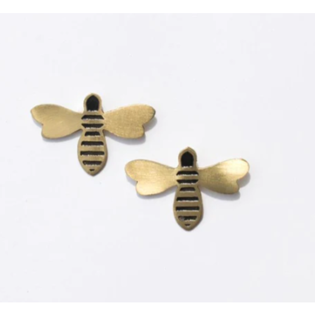 Honey Bee Stud Earrings