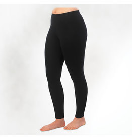 India Organic Cotton Legging - Base Layer, Black