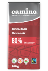 Camino 80% Dark Chocolate Bar 100g