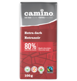 Camino 80% Dark Chocolate Bar 100g