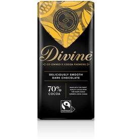 Divine Dark Chocolate 70%, 85g