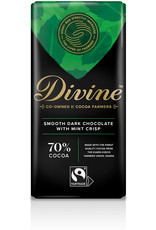 Ghana Divine Dark Chocolate with Mint, 85g