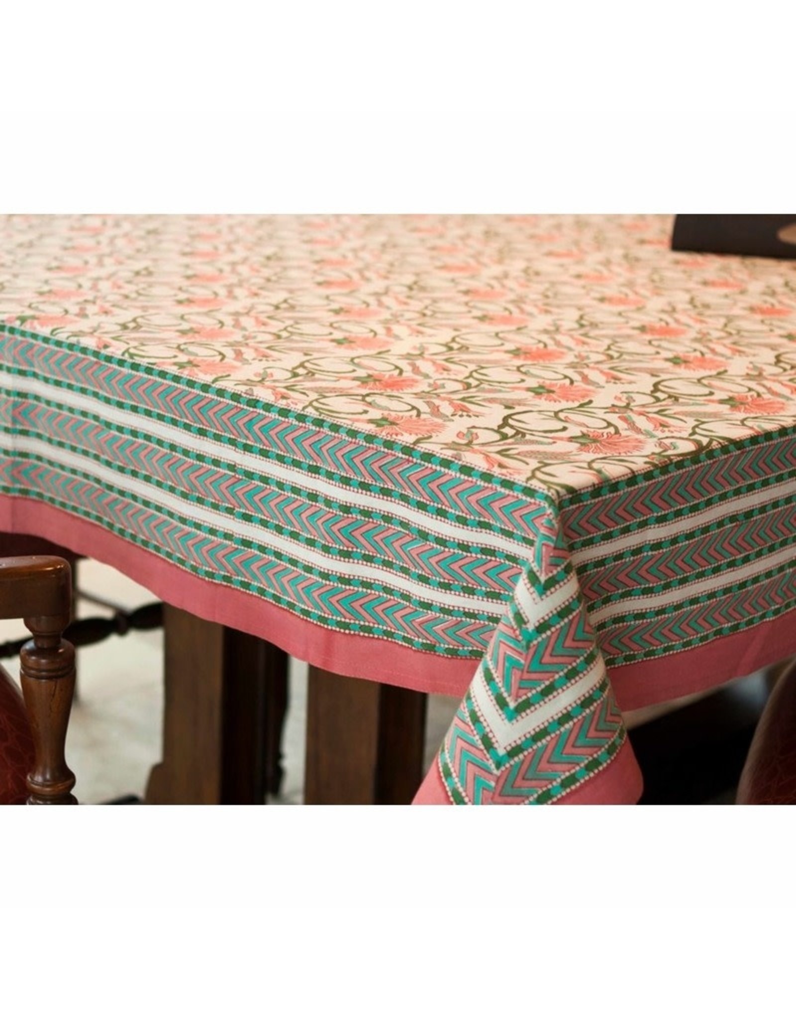 India CLEARANCE Fantail Paradiso Tablecloth (60x60), India