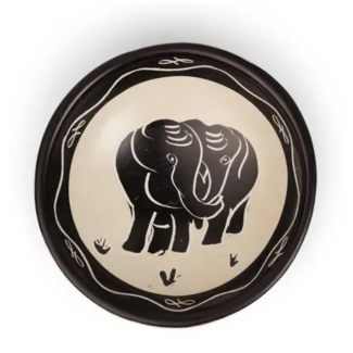 Kenya Elephant Kisii Ring Dish