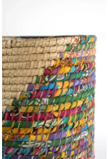 Bangladesh CLEARANCE Kaleidoscope Basket, Bangladesh