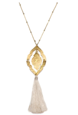 India Nihira Ashram Drop Necklace, India