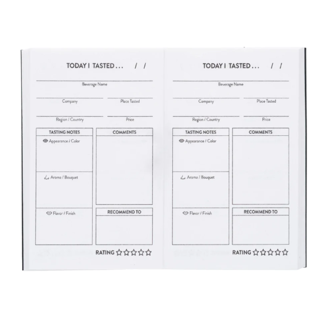 Beer Tasting Pocket Journal