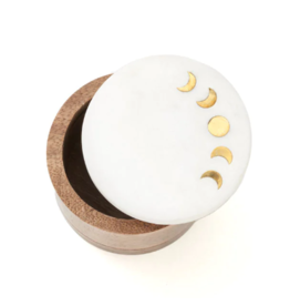 India Indukala Round Keepsake Box