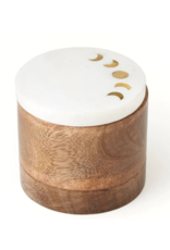 India Indukala Round Keepsake Box