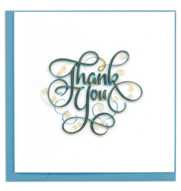 Vietnam Quilled Thank You Card