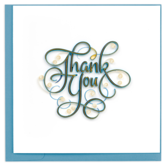 Vietnam Quilled Card - Thank You