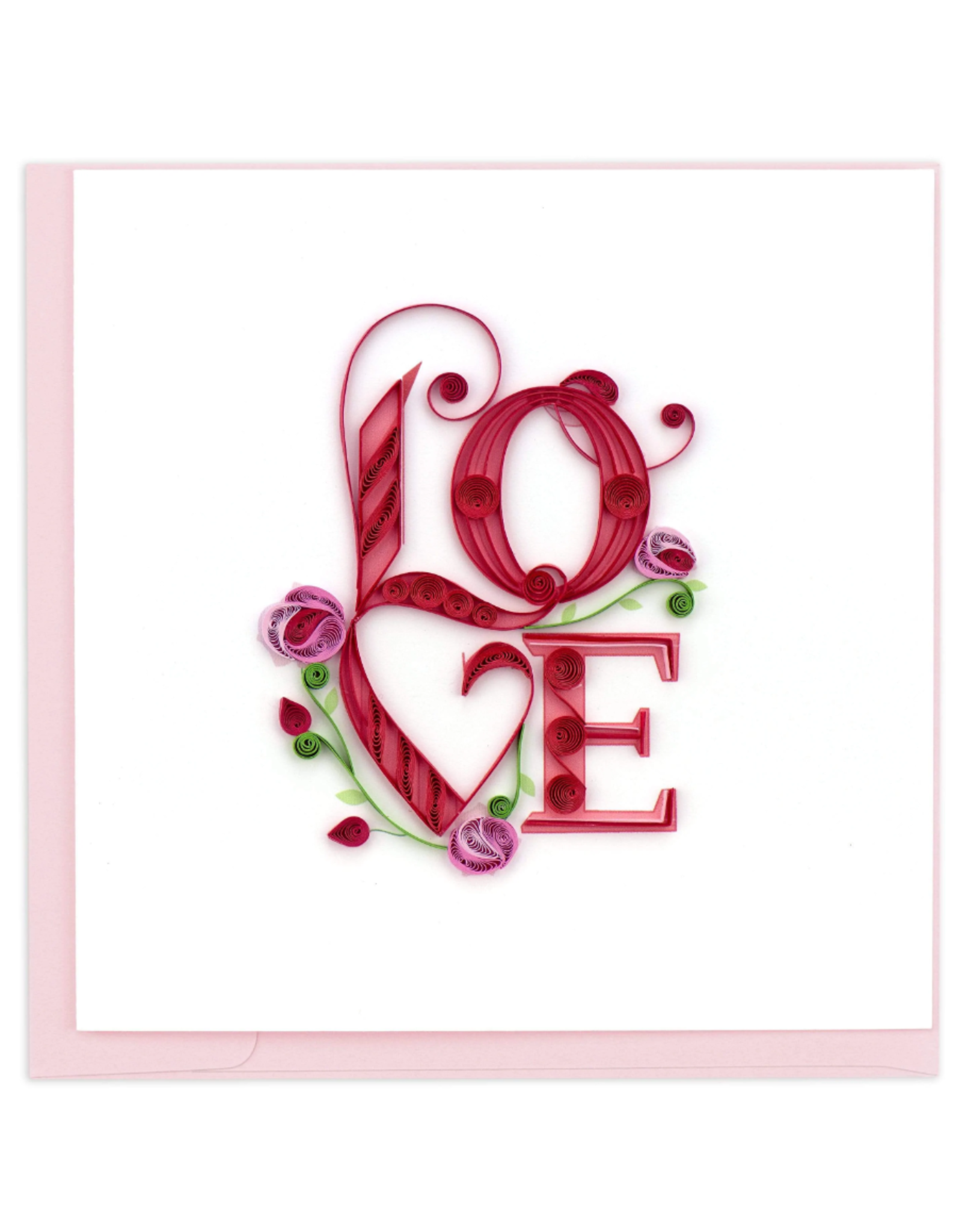 Vietnam Quilled LOVE Card, Vietnam