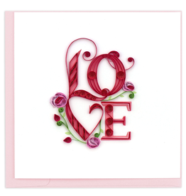 Vietnam Quilled LOVE Card, Vietnam