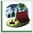 Vietnam Quilling Card - Camping