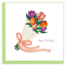 Vietnam Quilling Card - Happy Birthday Tulip Bouquet