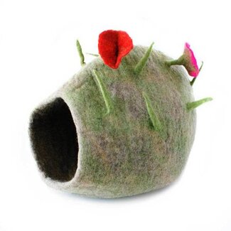 Nepal Felt Cat Cave - Wild Fish Nepal Felt Cat Cave - Wild Fish