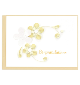 Vietnam Quilled Congratulations Mini Card, Vietnam