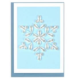 Vietnam Quilled Snowflake Mini Card, Vietnam