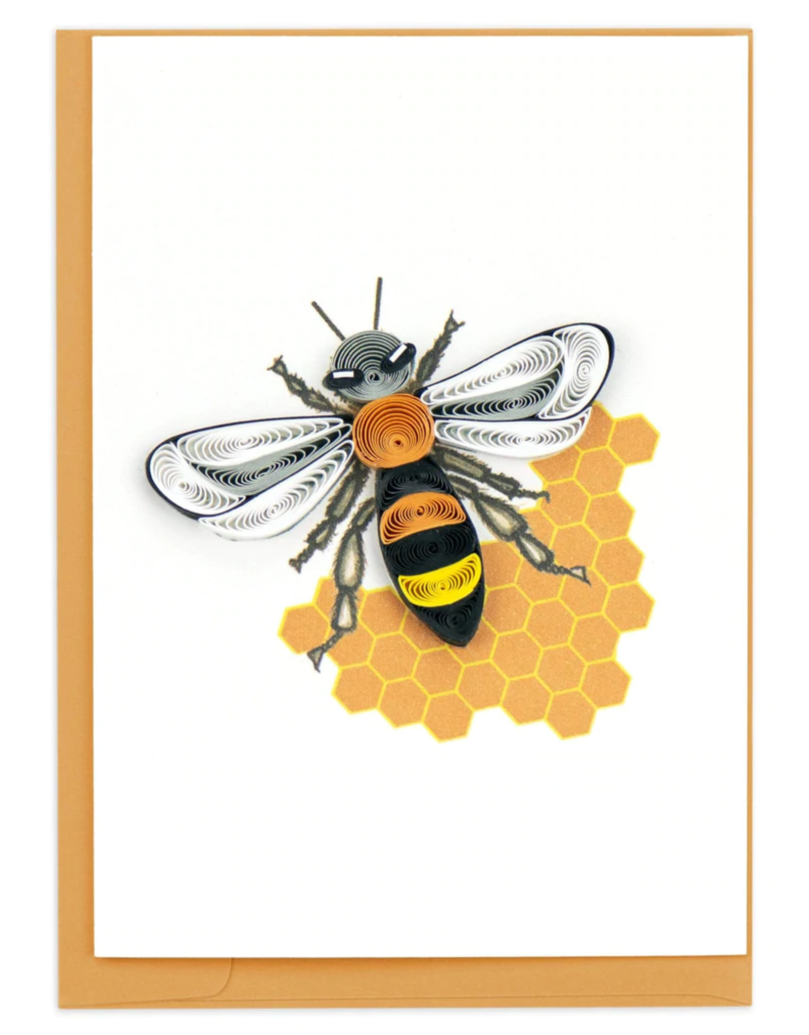 Vietnam Quilled  Honeybee Mini Card, Vietnam
