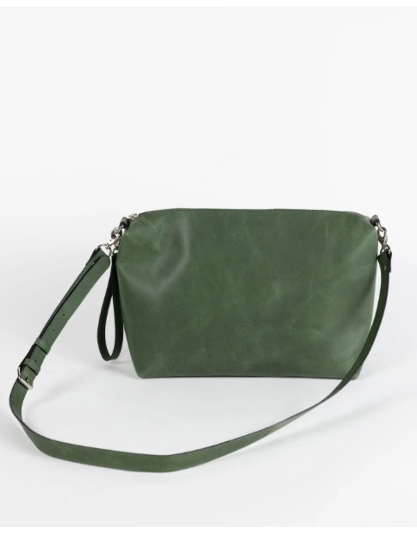 India Eco-Leather Green Crossbody, India