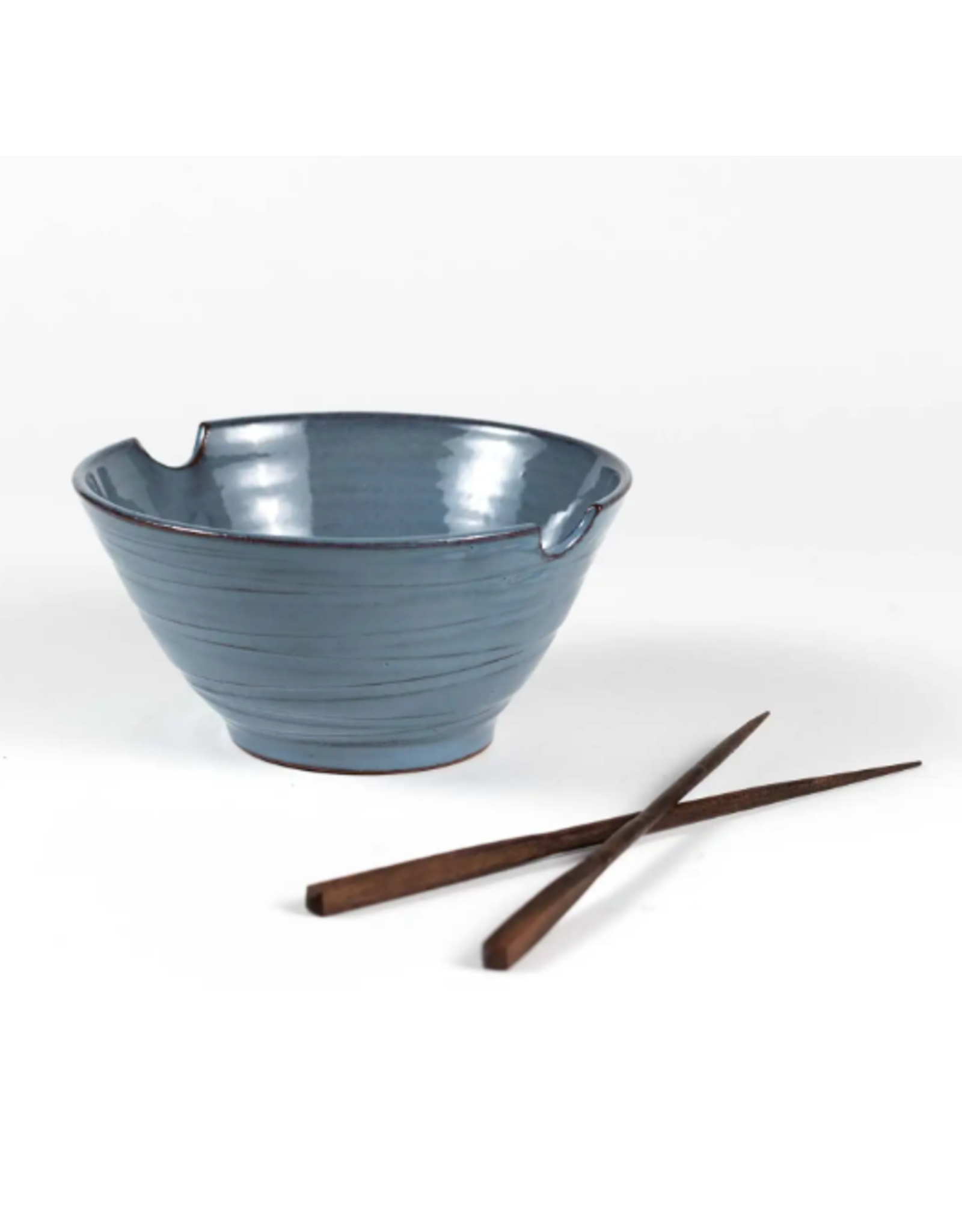 Nepal Chopsticks & Blue Bowl Set, Nepal