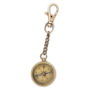 India Compass Keychain
