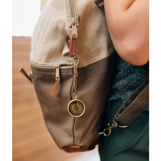 Compass Keychain