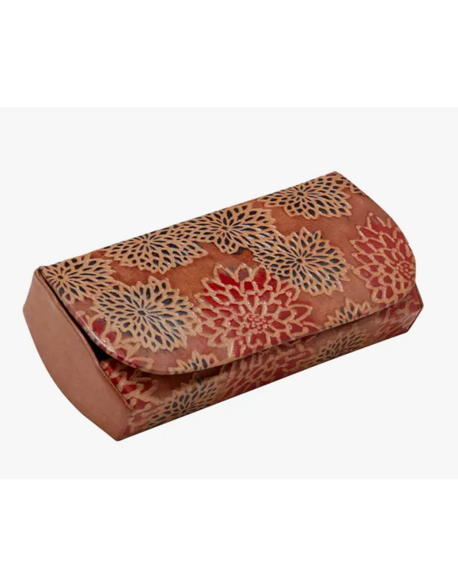 India Red Leather Glasses Case, India