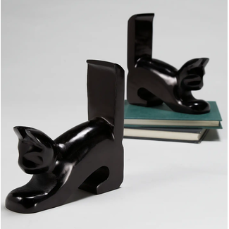 India Playful Cat Bookends
